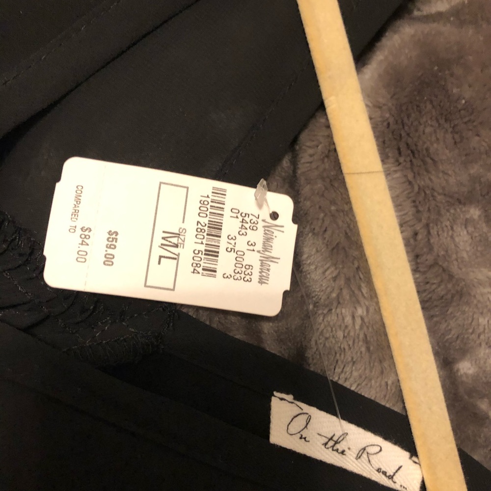 On the Road Black Oversized Sheer Top size M/L NWT - Picture 4 of 8